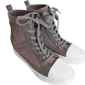 Guess Laylah Womens Hightop Sneakers size.11  Mocha Brown